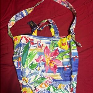 New Colorful Floral Tote Bag